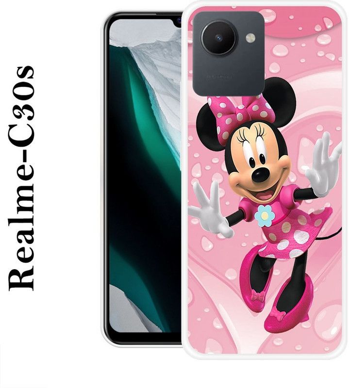 SIMAWAT Back Cover for Realme C30s  (Multicolor, Silicon)