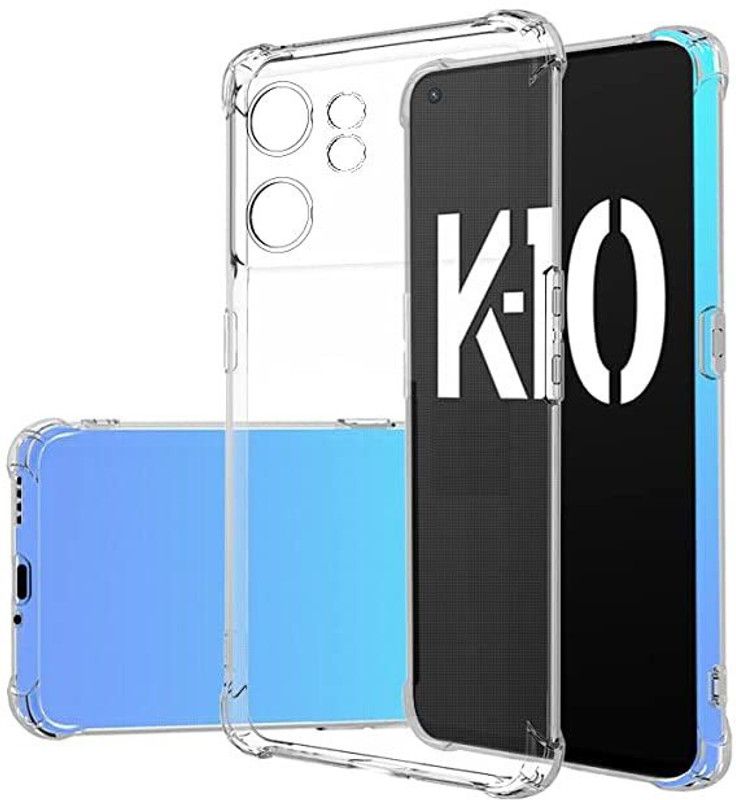 CoverX Back Cover for Realme Narzo 50 5G Crystal Clear Perfect Fit Plain Silicon Bumper Case  (Transparent, Shock Proof, Silicon, Pack of: 1)