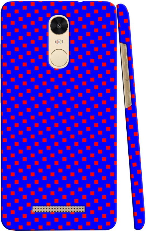 ADITI Designs Back Cover for Mi Redmi Note 3  (Blue, Red, Dual Protection, Pack of: 1)