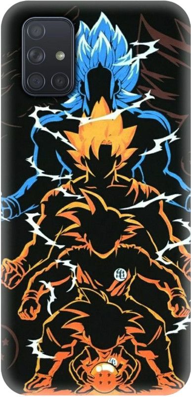#Uncultured Back Cover for Samsung Galaxy A71 - DragonBallz Print  (Multicolor, Hard Case)