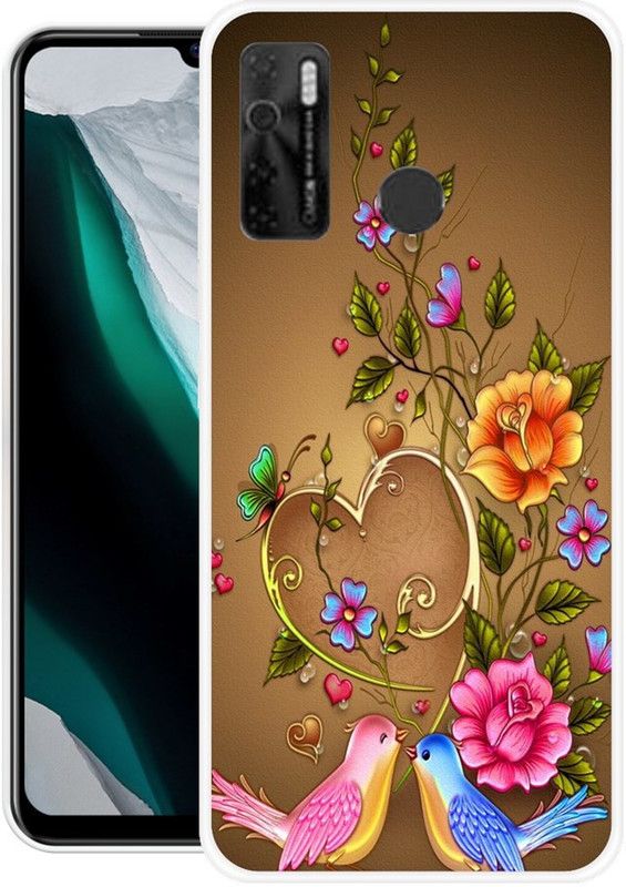 KLC Back Cover for Tecno Spark 5, Tecno Spark 5 Pro, Tecno Camon 15  (Multicolor, Grip Case, Silicon)