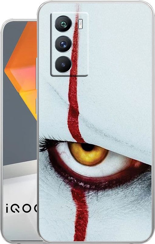 Selfless Back Cover for iQoo 9 SE 5G  (Grey, Red, Silicon, Pack of: 1)