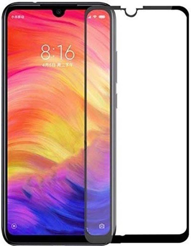7Rocks Edge To Edge Tempered Glass for Redmi 7  (Pack of 1)