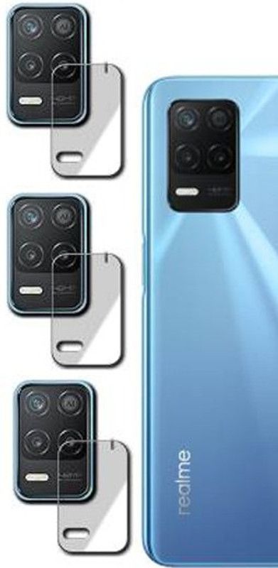 DAFFIN Back Camera Lens Glass Protector for .REALME 8 5G  (Pack of: 3)