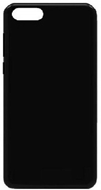 Elica Back Cover for Realme C1  (Black, Grip Case, Silicon, Pack of: 1)