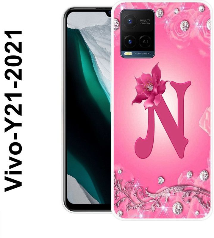 redfly Back Cover for Vivo Y21, Vivo Y21 2021, Vivo Y33s, Vivo Y21T, Vivo Y21A, Vivo Y21E, Vivo Y33T  (Pink, Grip Case, Silicon)