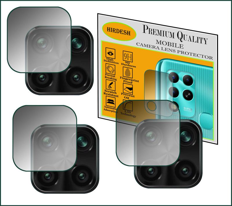 HIRDESH Back Camera Lens Glass Protector for POCO M2 Pro, Redmi Note 9 Pro, REDMI Note 9 Pro Max  (Pack of: 3)