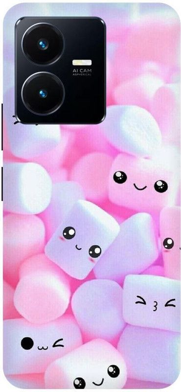 URCHIN Back Cover for Vivo Y22S Love-Cute-Love-cover-Love-you-Heart-449350  (Multicolor, Shock Proof, Pack of: 1)