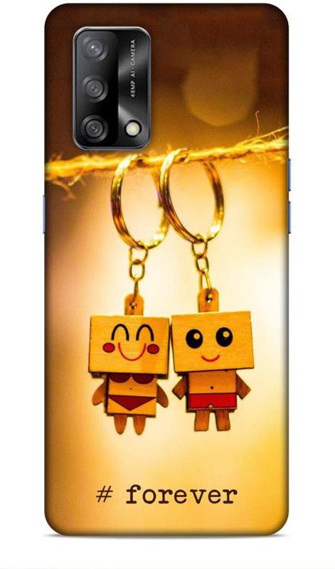 SmashItUp Back Cover for Oppo F19 Couple / Love / Forever  (Multicolor, Hard Case)