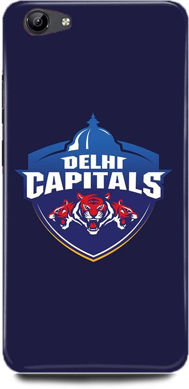 DIKRO Back Cover for vivo Y53, 1606, DELHI, CAPITALS, IPL, TEAM, LOGO  (Multicolor, Hard Case, Pack of: 1)