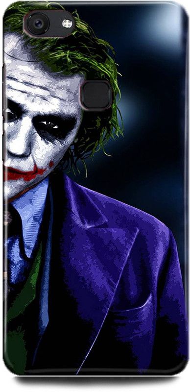 play fast Back Cover for Vivo V7/1718 JOKER PRINTED  (Multicolor, Hard Case, Pack of: 1)