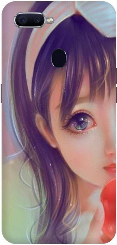 PICHKU Back Cover for REALME U1-RMX1831-CUTE,RED,PINK,LOVELY,GIRL,ANIME,LOVE,QUEEN,ATTITUDE,GIRLS,FUNKY,MUSIC  (Pink, Hard Case, Pack of: 1)