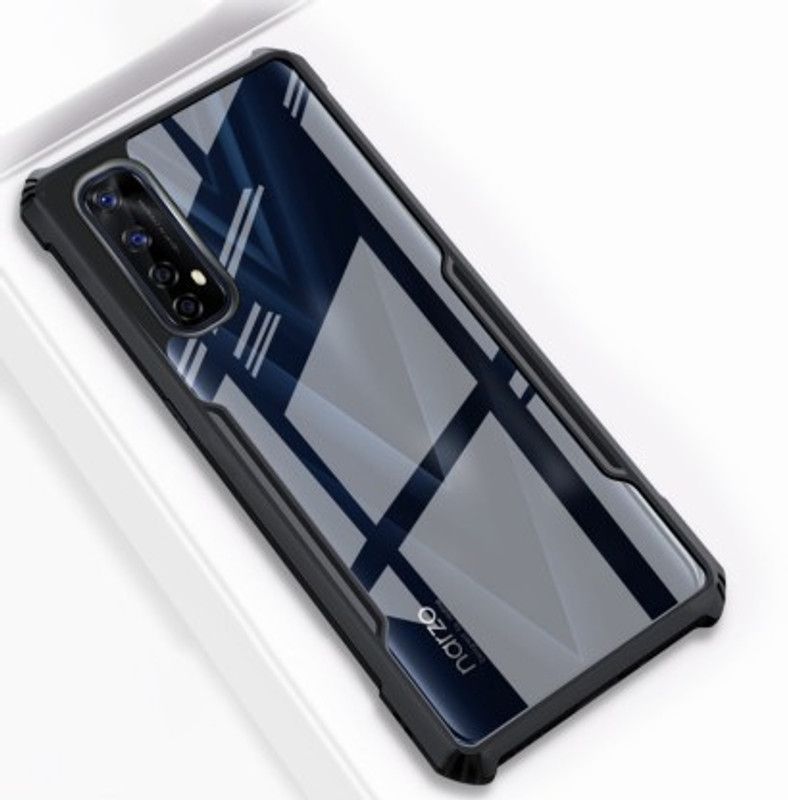Binzokase Back Cover for Realme Narzo 20 Pro  (Black, Dual Protection, Pack of: 1)