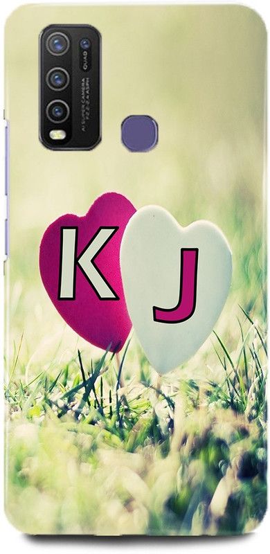 MP ARIES MOBILE COVER Back Cover for Vivo Y50/Vivo 1935,K Loves J Name,K Name, J Letter, Alphabet,K Love J NAME  (Multicolor, Hard Case, Pack of: 1)