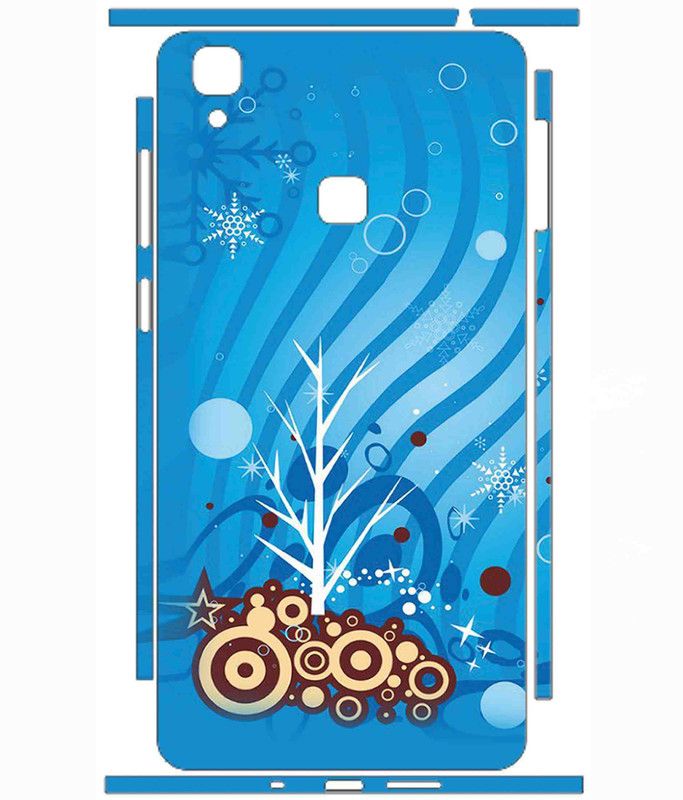 Snooky VIVO V3 Max Mobile Skin  (Blue)