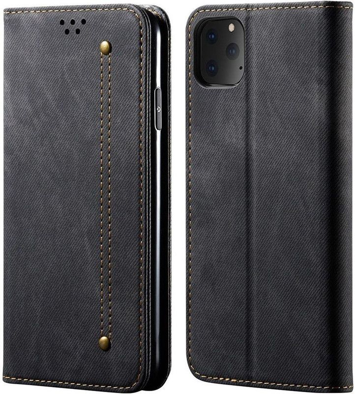 Cubix Wallet Case Cover for Apple iPhone 11 PRO (5.8)  (Black, Magnetic Case, Pack of: 1)