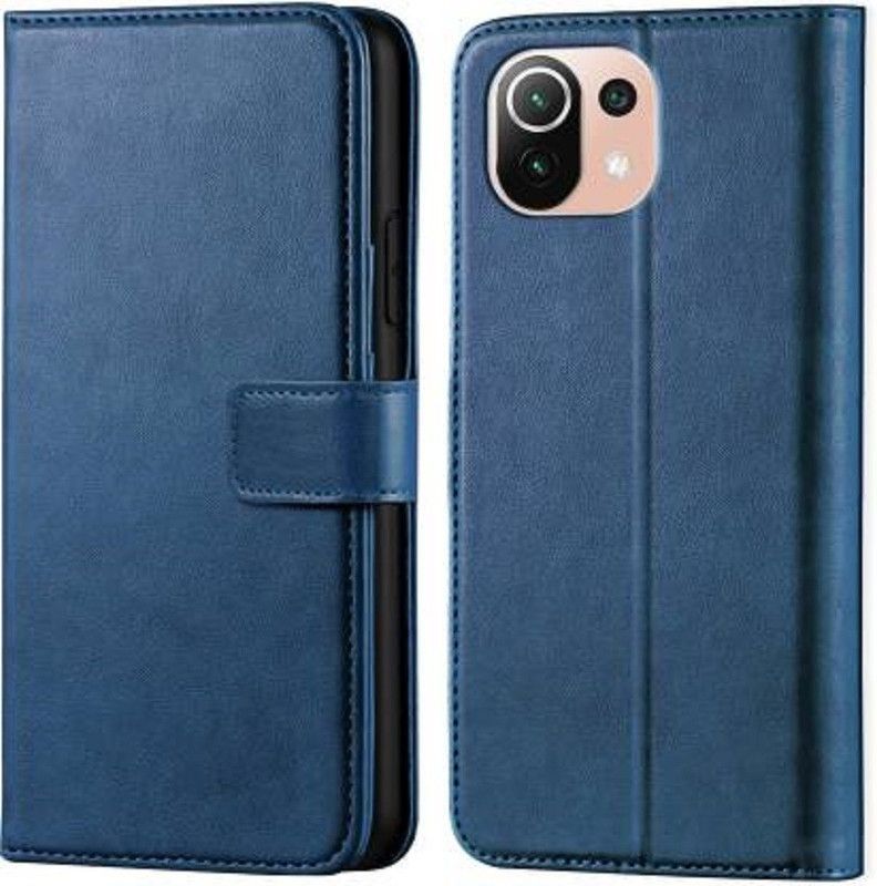 Urban Tech Flip Cover for Xiaomi Redmi M11 LiteFlip Case | Magnetic Closure | Shock Proof Wallet Flip Cover  (Blue, Magnetic Case, Pack of: 1)