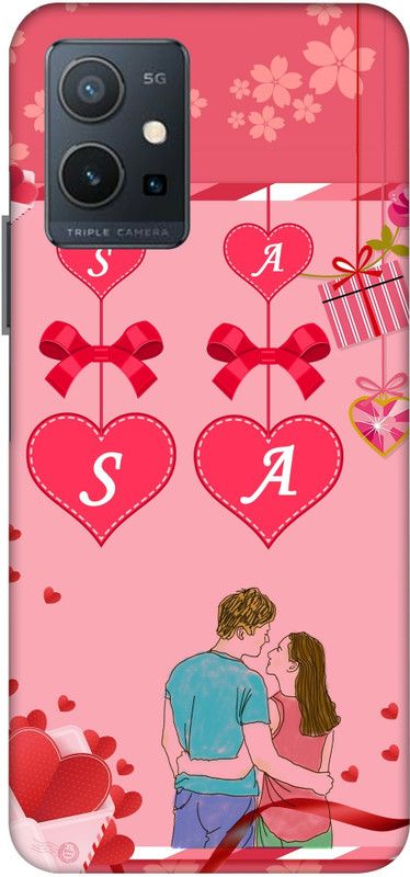 AEKANSH Back Cover for Vivo Y75 5G  (Pink, Pack of: 1)