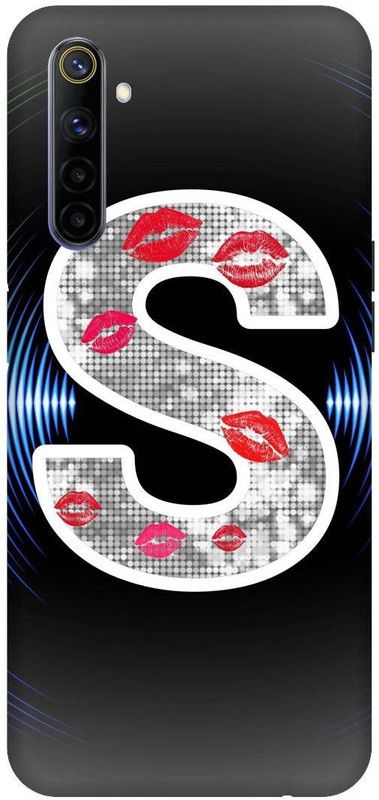 Thecoverking Back Cover for Realme 6i (S letter,S alphabet,S word, S name, cases cover  (Multicolor, Waterproof, Pack of: 1)