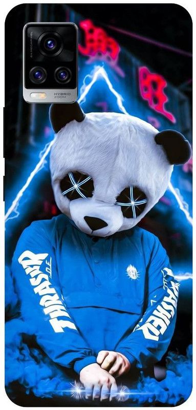 URCHIN Back Cover for Vivo V20 Pro Game over, Panda, Colourfull, Neon, Trap Boy, Street, Trap  (Multicolor, Shock Proof)