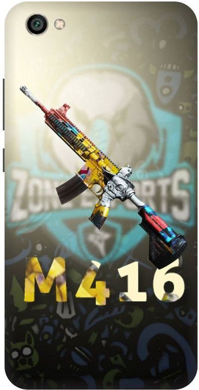 Zaplab Back Cover for Mi Redmi Y1 Lite Pubg Game Printed Back Cover  (Multicolor, Waterproof, Pack of: 1)
