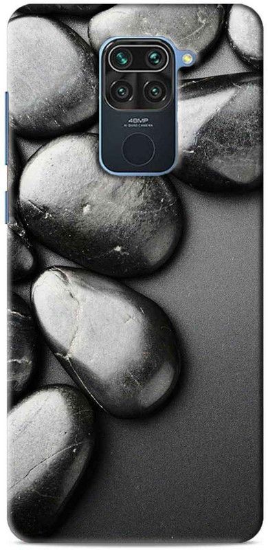 NDCOM Back Cover for Redmi Note 9 Stones Printed  (Multicolor, Hard Case, Pack of: 1)