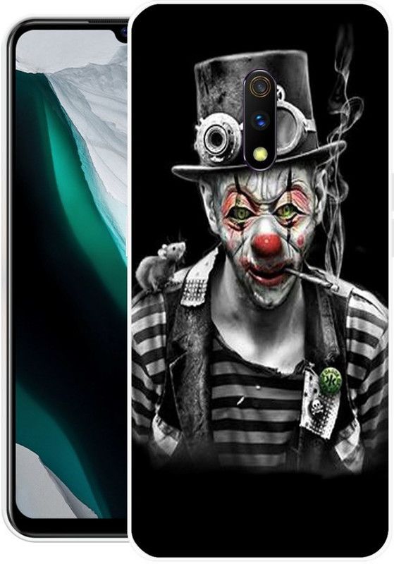 Looy Back Cover for Realme X  (Black, Flexible, Silicon, Pack of: 1)