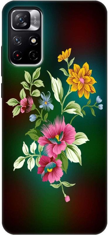 King Maker Back Cover for Redmi Note 11T 5G, Mi Redmi Note 11T 5G Back Cover  (Multicolor, Dual Protection, Silicon, Pack of: 1)