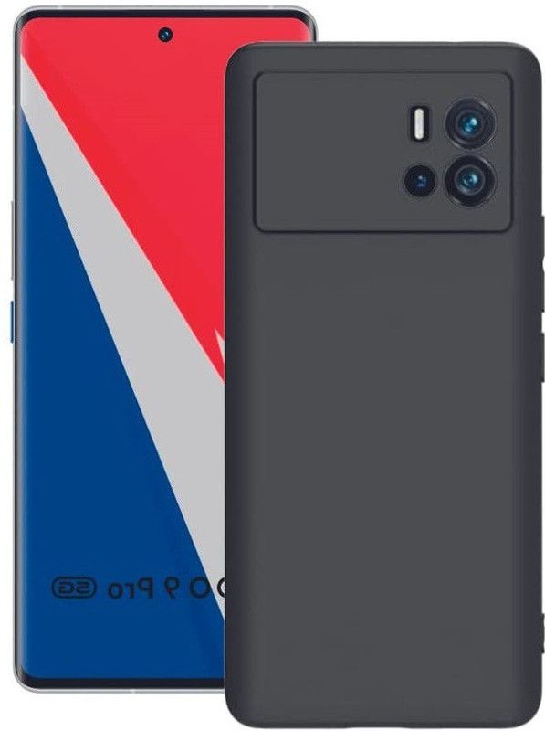 INFINITYWORLD Back Cover for iQOO 9 Pro 5G  (Black, Shock Proof, Pack of: 1)