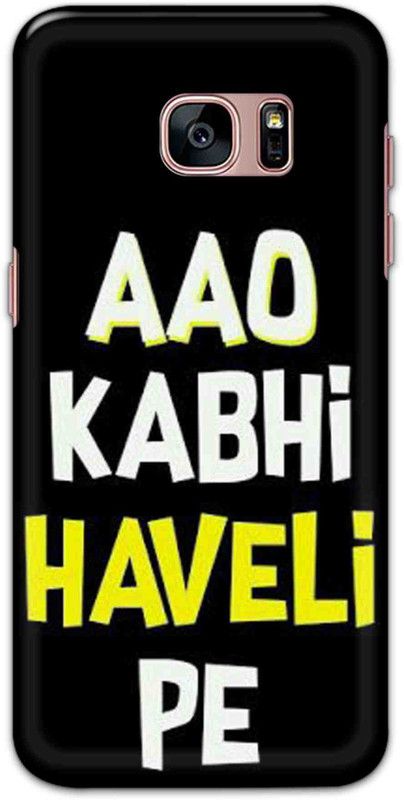 Alve Back Cover for Samsung Galaxy S7 Edge  (Black, Pack of: 1)