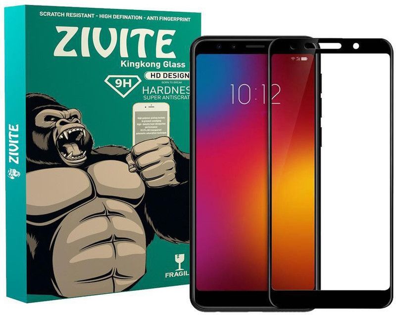 ZIVITE Edge To Edge Tempered Glass for Lenovo K9  (Pack of 1)