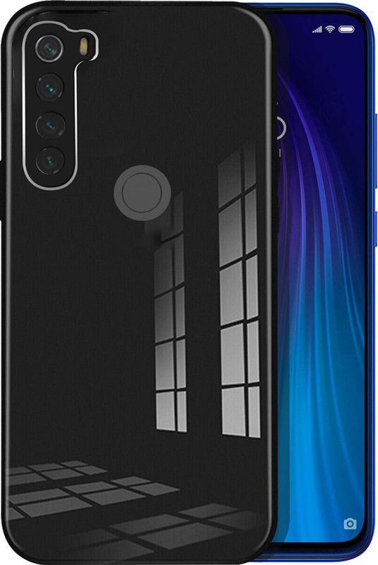 kanco plus Back Cover for MI NOTE 8  (Black, Shock Proof, Pack of: 1)