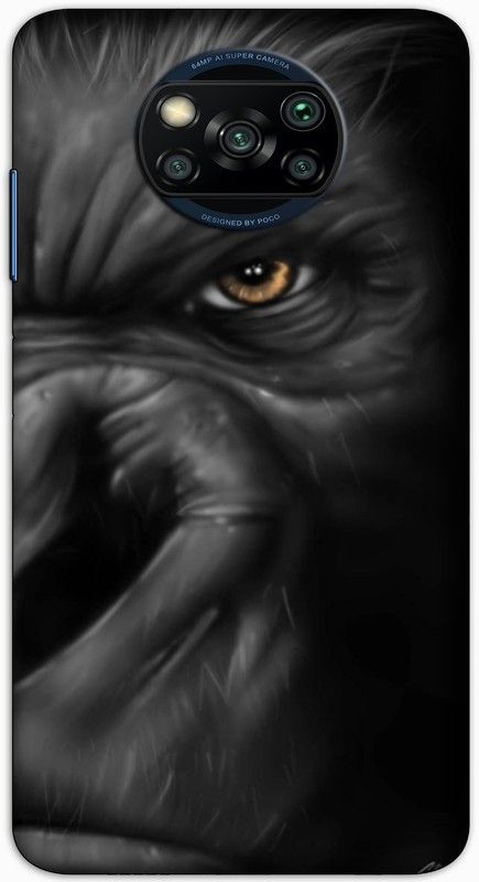 CROKIAN Back Cover for POCO X3 King kong Back Cover  (Multicolor, Hard Case, Pack of: 1)