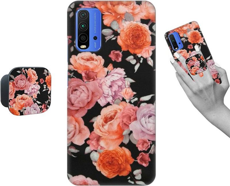 Coberta® Back Cover for Mi Redmi 9 Power  (Multicolor, Cases with Holder, Pack of: 1)