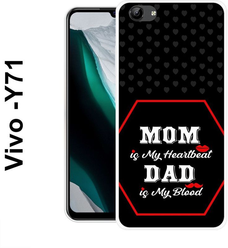 KUDI Back Cover for Vivo Y71, Vivo Y71i  (Multicolor, Silicon)