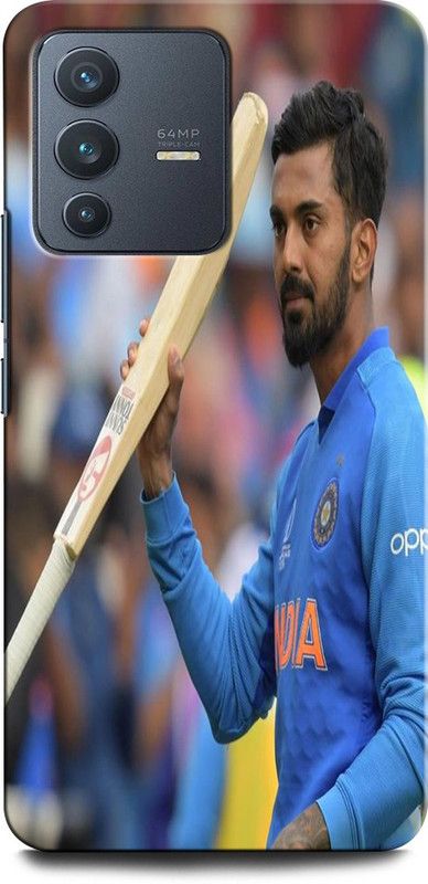 GRAFIQE Back Cover for Vivo V23 5G KL RAHUL, INDIA, CRICKET, PLAYER, SPORTS, CAPTAIN  (Multicolor, Shock Proof, Pack of: 1)