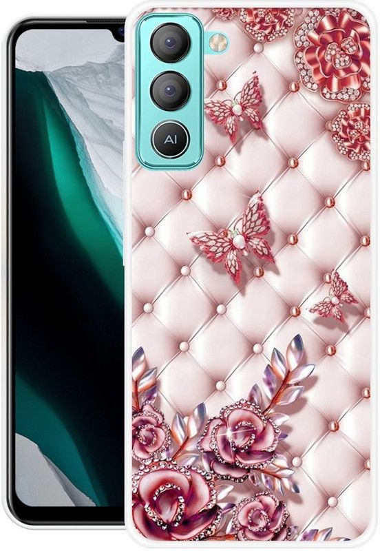 Krtagy Back Cover for Tecno Pop 5 pro, Tecno Pop 5 Lite  (Multicolor, Dual Protection, Silicon, Pack of: 345)