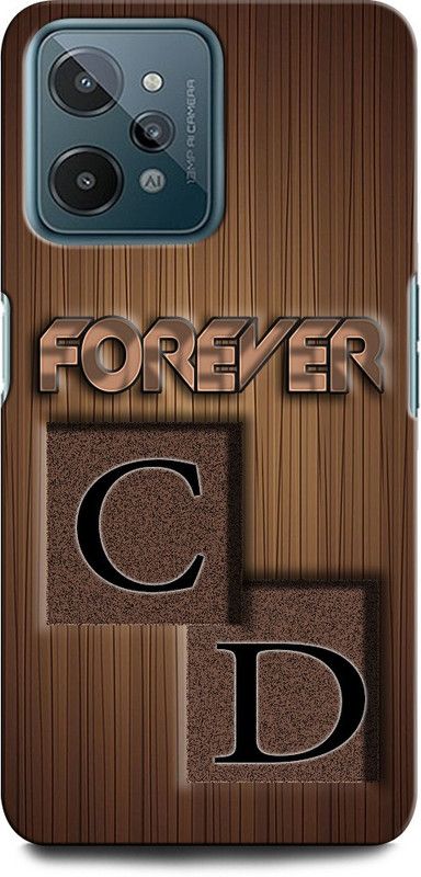 INTELLIZE Back Cover for Realme C31  (Brown, Hard Case, Pack of: 1)