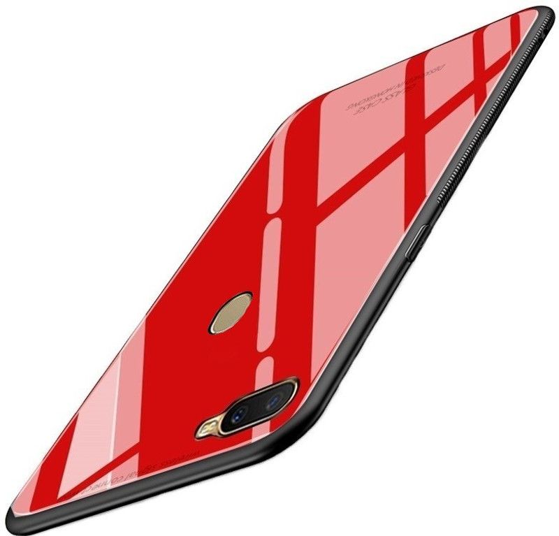 QKZ Back Cover for Realme U1  (Red, 3D Case, Pack of: 1)