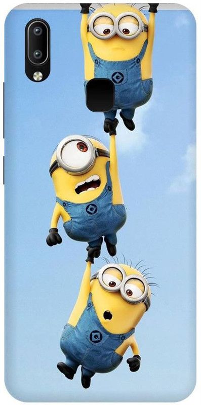 URCHIN Back Cover for Vivo Y95 minions, Cute, funny, cartoon, Minions cute, cute  (Multicolor, Shock Proof, Pack of: 1)