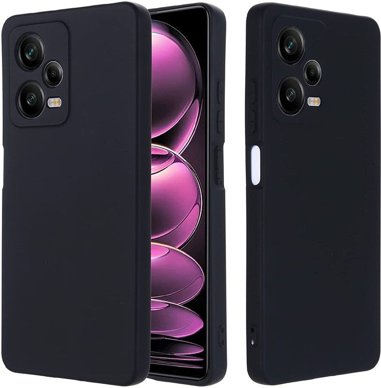 BRENZZ Back Cover for Mi Redmi Note 12 Pro Plus 5G, Redmi Note 12 Pro Plus 5G, (CA)  (Black, Shock Proof, Pack of: 1)
