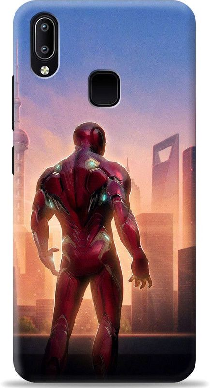 Crafter Back Cover for Vivo Y91  (Red, Shock Proof, Pack of: 1)