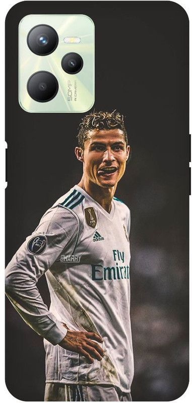 THE NARAYANA COLLECTIONS Back Cover for REALME C35-RMX3511-RONALDO BACK COVER,FOOTBALL,SPORTS  (Multicolor, Hard Case)