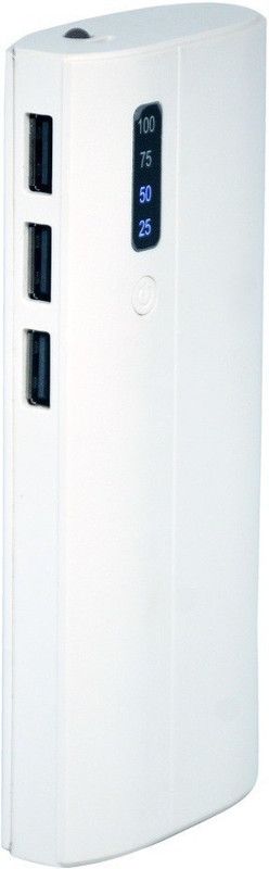 msmi 15000 mAh Power Bank  (White, Lithium-ion)