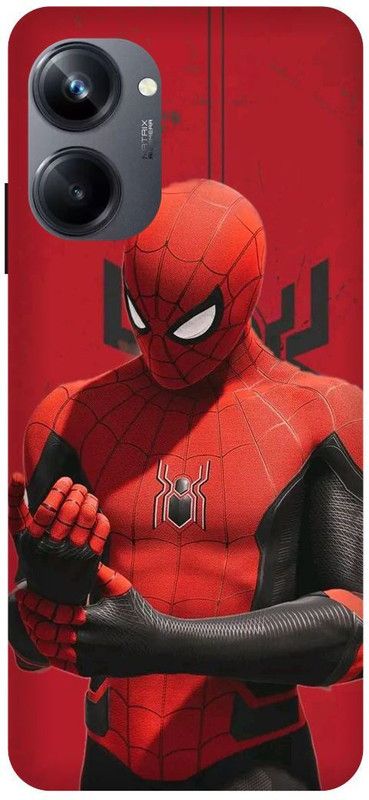 JUGGA Back Cover for realme 10 Pro 5G, RMX3660, SPIDERMAN, COMIC, SUPERHERO  (Green, Hard Case, Pack of: 1)