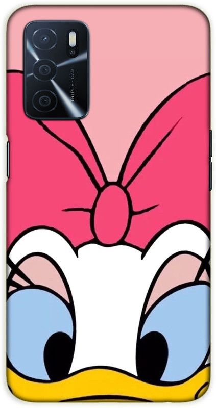 iprinto Back Cover for Oppo A53s 5G, Oppo A16 donald duck Back Cover  (White, Hard Case, Pack of: 1)