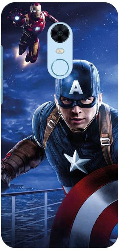 NDCOM Back Cover for Redmi Note 4 Avengers End Game Captain America Printed  (Multicolor, Hard Case, Pack of: 1)