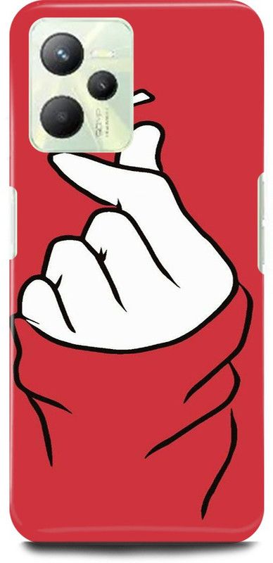 play fast Back Cover for Realme C35, RMX3511 GIRL, CUTE, GIRL, LOVELY, HEART, TE AMO EN COREANO  (Pink, Hard Case, Pack of: 1)