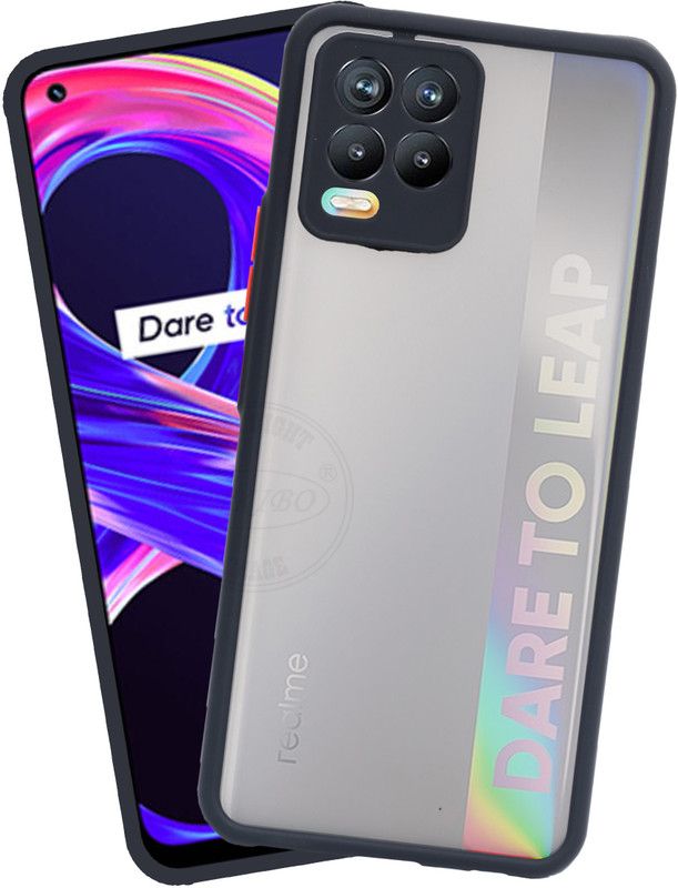 Flipkart SmartBuy Back Cover for Realme 8, Realme 8 Pro  (Black, Grip Case, Pack of: 1)
