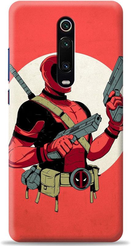 Crafter Back Cover for Mi K20  (Red, Shock Proof, Pack of: 1)